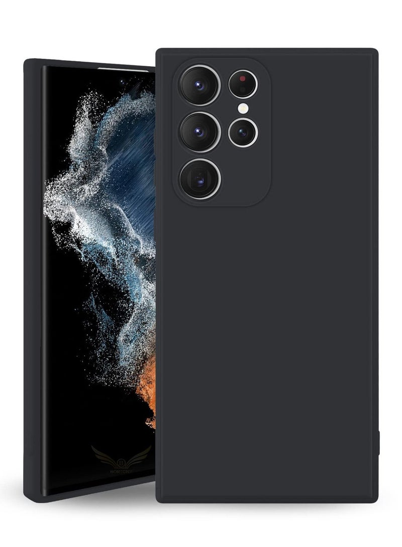 بورتوني جراب واقٍ للكاميرا Galaxy S22 Ultra جراب واقٍ نحيف ومتين ومتين ومقاوم للصدمات لهاتف Samsung Galaxy S22 Ultra - Image 1