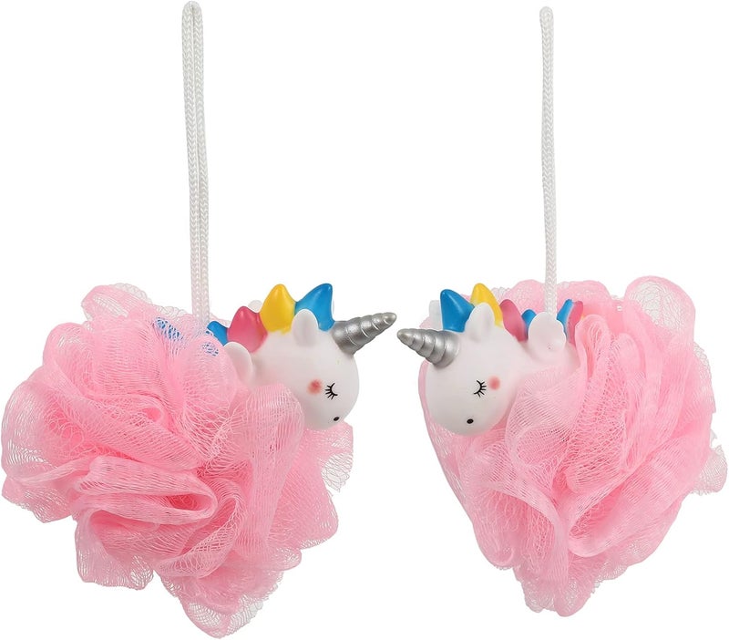Uonlytech Unicorn Bath Loofah Sponge - Image 2