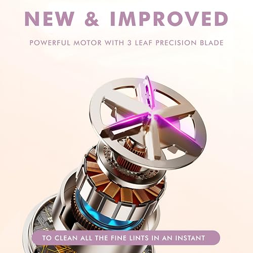 STRAW&WEAVE Lint Remover for Clothes | Lint Roller for Clothes | RUA Remover Machine | Electric Lint Remover | 1 Year Warranty (New & Improved) - Image 3