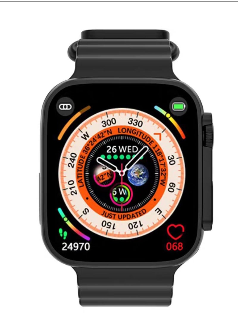 ProPremier - VS8 Wearfit Ultra Pro Smart Watch for Men, IP67 Waterproof, NFC, Titanium Case, 49MM, 3 Colorful Straps, Wireless Charging, ChatGBT Support - Image 1