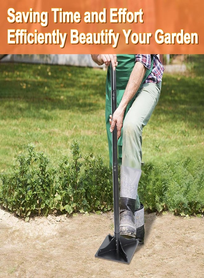Acostop Heavy-Duty Steel Tamper, 8x8 Inch Hand Soil Tamper Garden Landscaping Tool for Ground & Gravel Leveling Dirt Compactor - Ergonomic Tamper Design, 48 Inches Total - Image 5