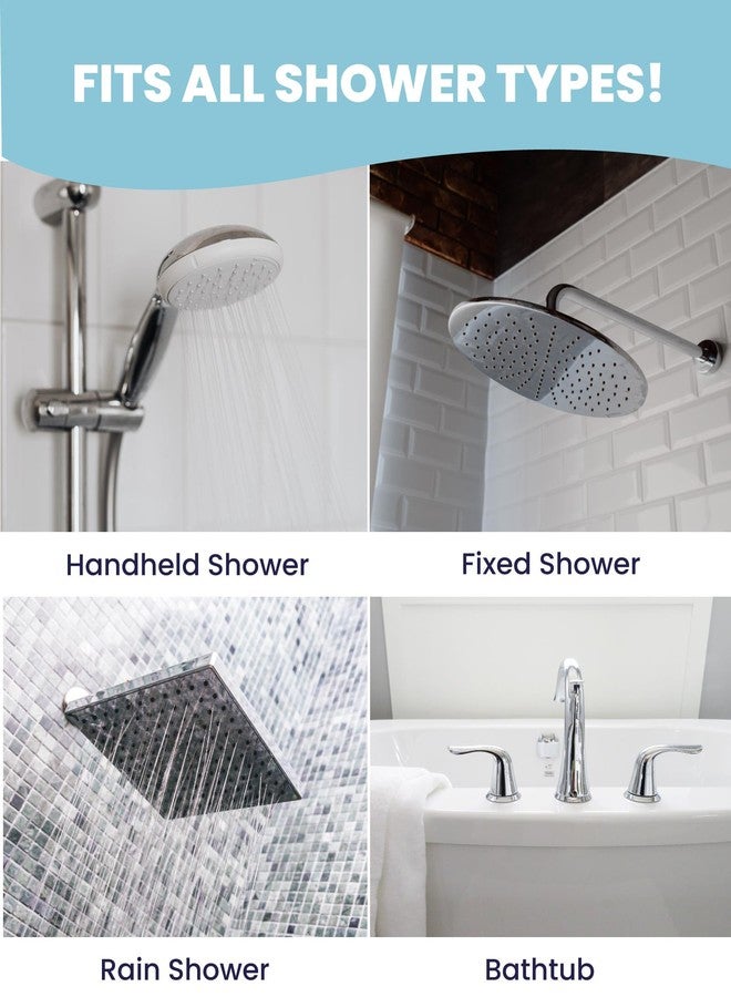 Wamery Shower Head Filter for Hard Water - Alkaline Multi‑Stage Inline Filter, Helps Reduce Chlorine & Odors, Universal 1/2‑Inch Fit, Easy Install, Extra Cartridge Included, Chrome - Image 5