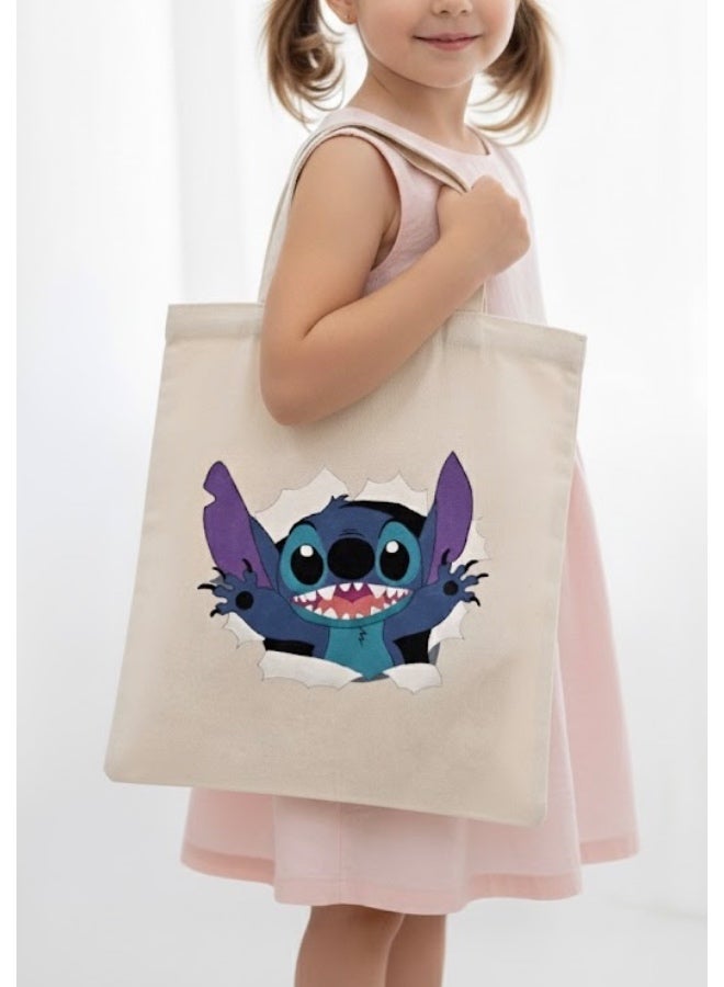 جينتيك ‎حقيبة قماشية، حقيبة تسوق كبيرة السعة، حقيبة كتف قماشية للتنقل اليومي، حقائب للفتيات