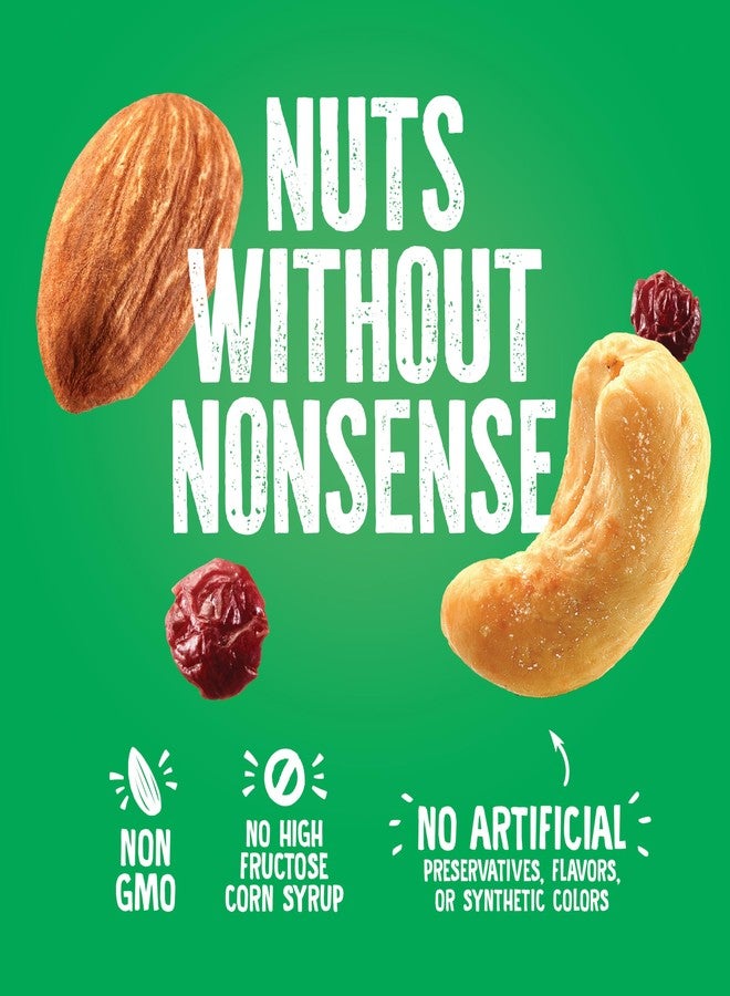 Emerald Nuts Cashews and Almonds with Dried Cranberries 7 Ct (1-Pack) | 100-Calorie Individual Packs of Nut Blend and Dried Fruit | Kosher Certified, Non-GMO, Contains No Artificial Preservatives, Flavors or Synthetic Colors - Image 5