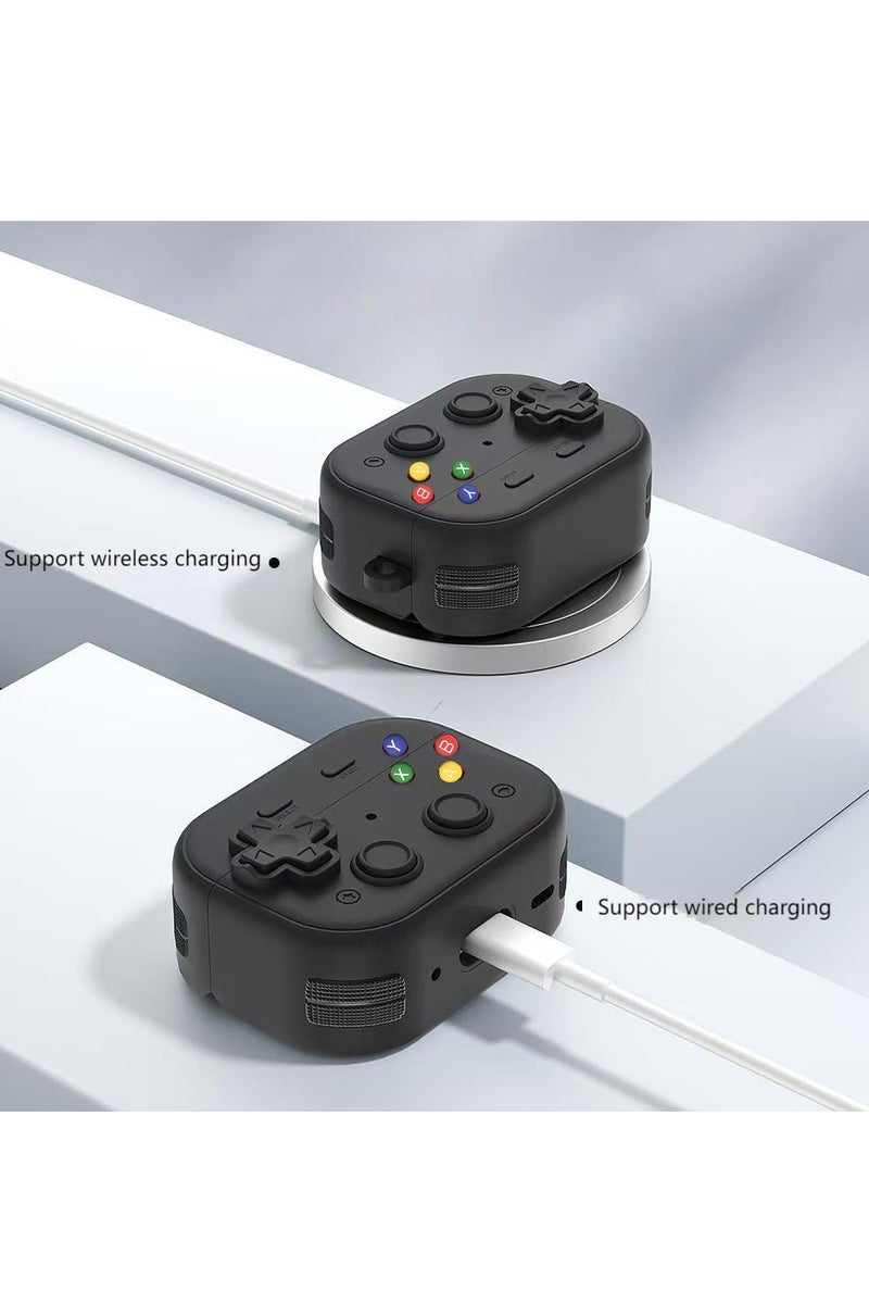 AirPods Pro 2nd Generation Case, 2025 New headphone Case, Lockable Airpdspro 2 Case, Game Controller Design, 2022 AirPods Pro 2 New Earphone Case, Keyring Included, Soft Silicone Protective Case, Specifically Designed for AirPods Pro 2nd Generation  - Image 4