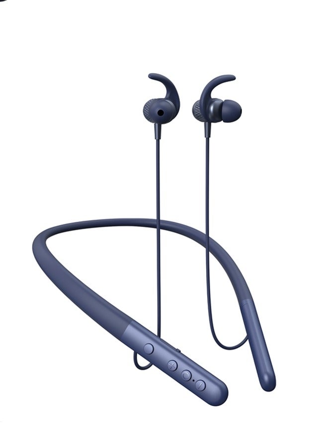 Soundbreeze SEEKEN Soundbreeze Wireless Bluetooth Headphones - Blue | 40 Hours Playtime | Magnetic Cable | Premium Design | High-Quality. - Image 1