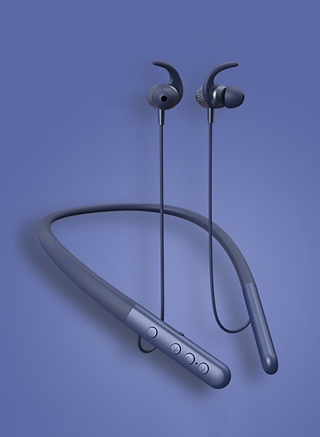 Soundbreeze SEEKEN Soundbreeze Wireless Bluetooth Headphones - Blue | 40 Hours Playtime | Magnetic Cable | Premium Design | High-Quality. - Image 2