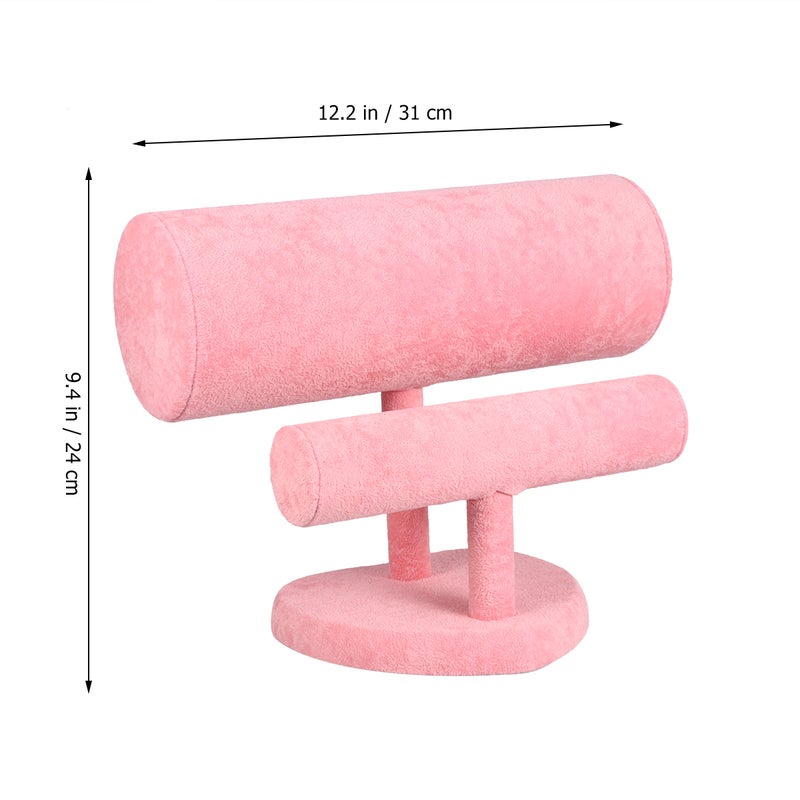 Headband Display Rack Bracelet Bangle Stand Holder PVC Jewelry Organizer ( ) - Image 4