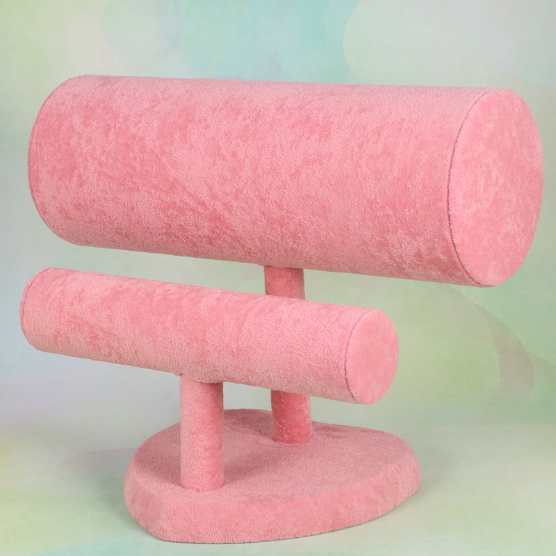 Headband Display Rack Bracelet Bangle Stand Holder PVC Jewelry Organizer ( ) - Image 1