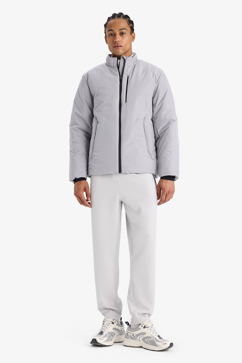 ديفاكتو جاكيت وتر بروف مطبوع سليم فيت من DeFactoFit - Image 2