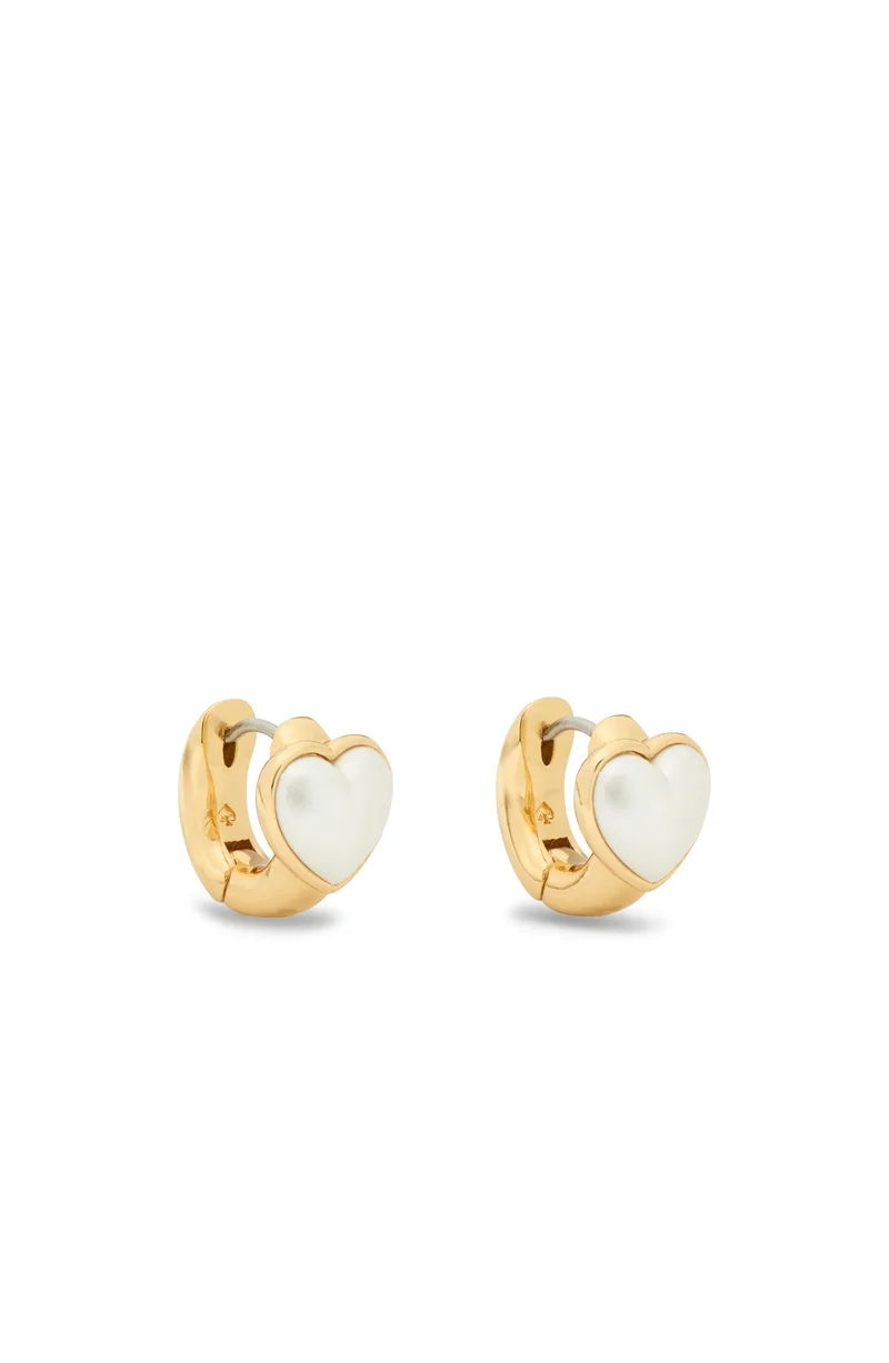 Kate Spade Heart Huggies