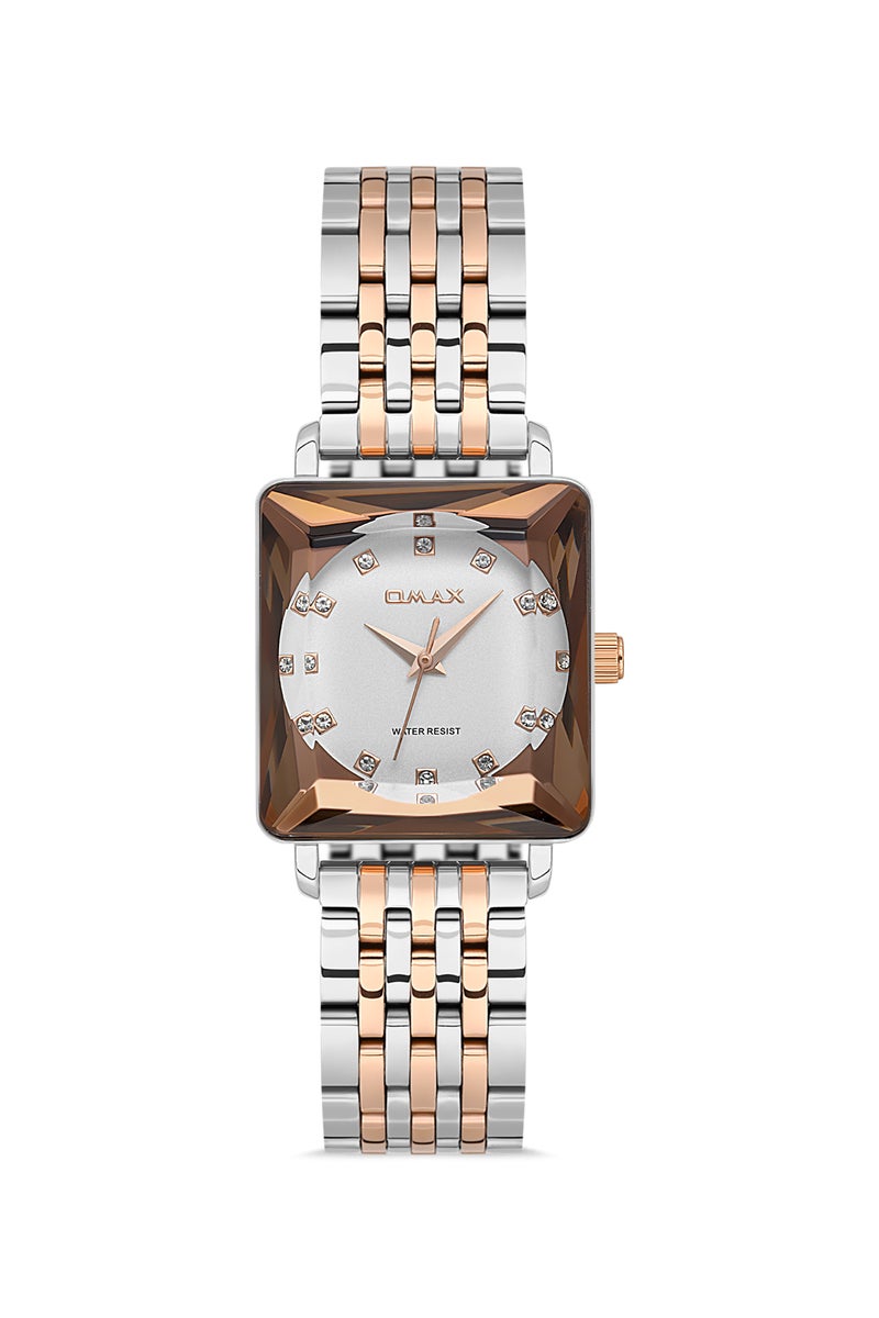 OMAX Women’s Wrist-Watch | Analog | Stainless Steel Band | Elegant Design - Image 1