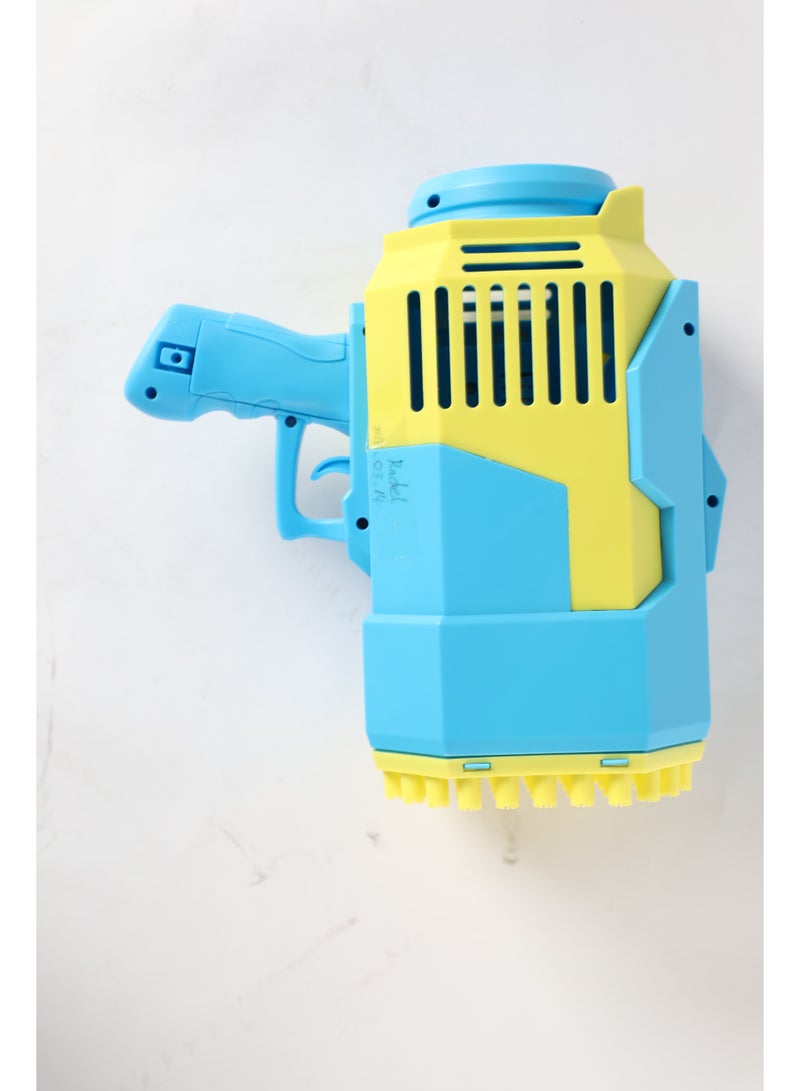 Mesuca Hole Bubble Gun Automatic Bubble Blaster with Lights & Music - Image 3