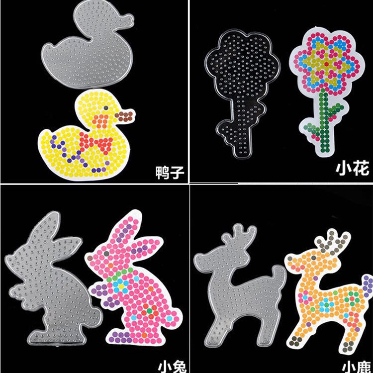 5Mm Spell Bean Template Spell Bean Template Small Diy Puzzle Stitching Toy Send Color Card - Image 4