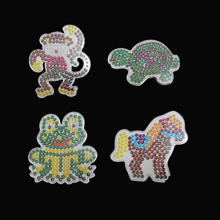 5Mm Spell Bean Template Spell Bean Template Small Diy Puzzle Stitching Toy Send Color Card - Image 2