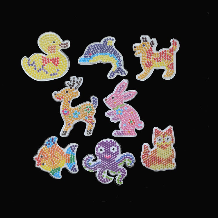 5Mm Spell Bean Template Spell Bean Template Small Diy Puzzle Stitching Toy Send Color Card - Image 3