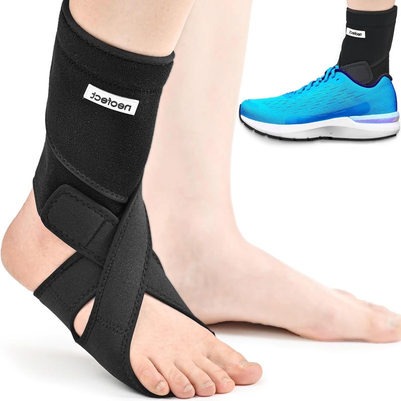 NEOFECT Drop Foot Brace - Adjustable AFO Ankle Brace for Walking & Stroke Recovery, Breathable Material for Ankle and Foot Support, Comfortable Design (Medium/Right) - Image 1