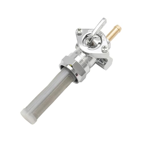 DUZFOREI 011401 Fuel Petcock Valve Switch, Gas Tank Fuel Petcock Shut Off Valve Switch Replacement for Harley Sportster Big Twin Custom Tanks 1975-2006, Replaces 62167-81 62163-75 - Image 1