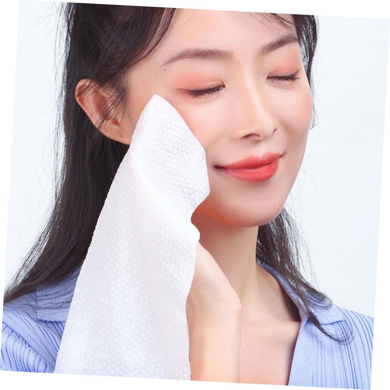 Disposable Cotton Facial Towels 600g Roll Soft Thickening Face Towel for Washing and Makeup Removal for Home Use - Image 4