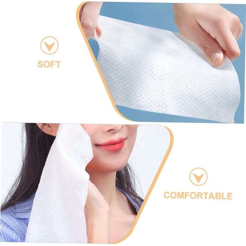 Disposable Cotton Facial Towels 600g Roll Soft Thickening Face Towel for Washing and Makeup Removal for Home Use - Image 3