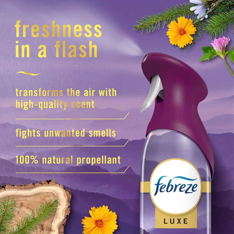 Febreze Air Mist Air Freshener Spray, Odor-Fighting Room Spray, Air Fresheners for Home and Bathroom and Kitchen, Aerosol Can, Mountain Scent, 8.8oz, 3 Count - Image 2