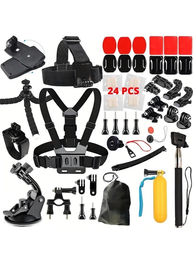 طقم إكسسوارات كاميرا أكشن متكامل للرياضات المتعددة لهيرو دي جاي آي أوسمو أكشن - Image 2