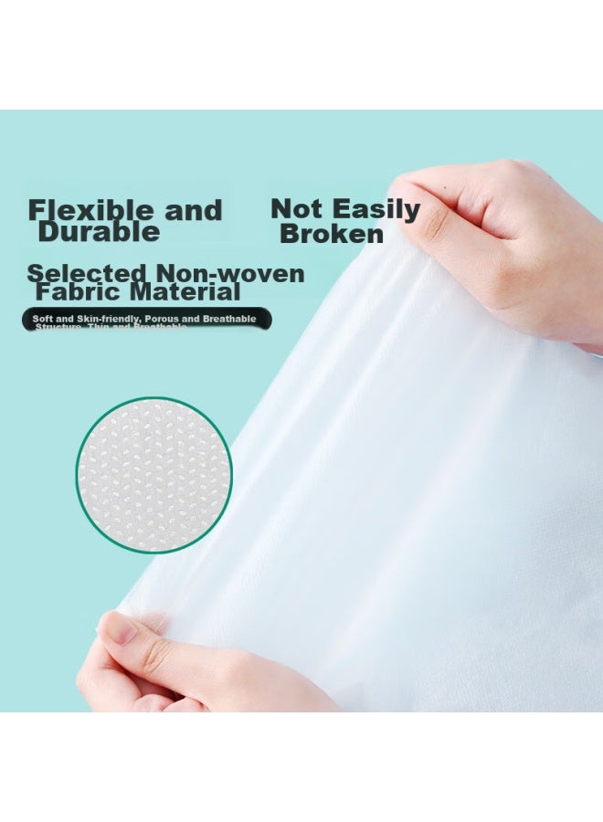 Sometimes, Disposable Bed Sheets, Duvet Covers, And Pillowcases Are Thickened For Hotel Stays, Business Trips, And Travel To Prevent Contamination. A Single Person's Three-piece Set. - Image 4