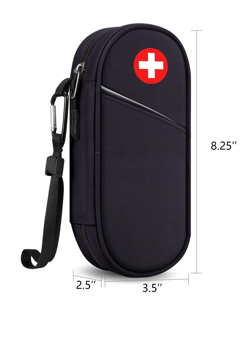 SYOSI Insulin Cooler Travel Case Insulated EpiPen Medical Organizer Bag Portable Cooling for Insulin Pen Diabetic Supplies Travel-Friendly - Image 1