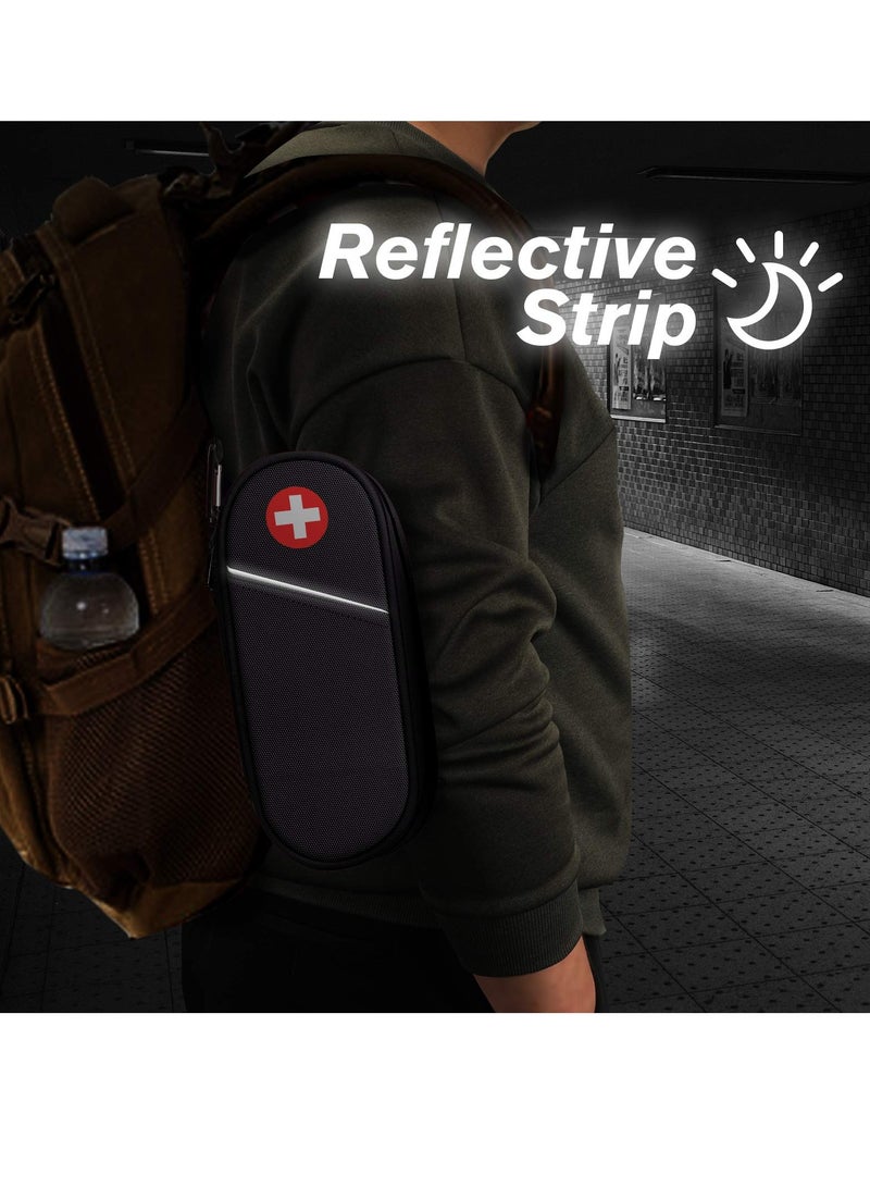 SYOSI Insulin Cooler Travel Case Insulated EpiPen Medical Organizer Bag Portable Cooling for Insulin Pen Diabetic Supplies Travel-Friendly - Image 4