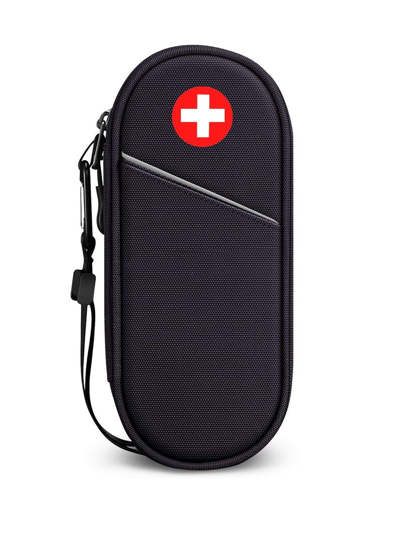 SYOSI Insulin Cooler Travel Case Insulated EpiPen Medical Organizer Bag Portable Cooling for Insulin Pen Diabetic Supplies Travel-Friendly - Image 2