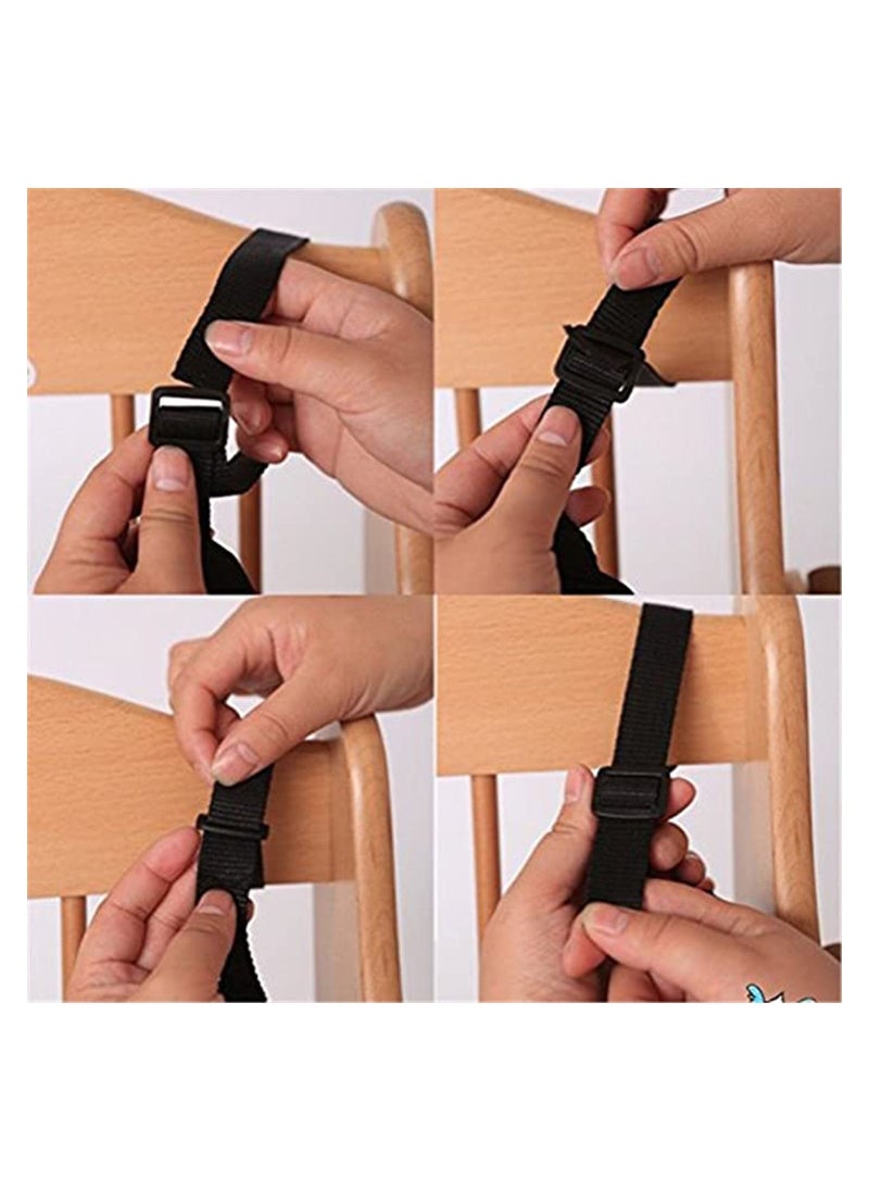 Excefore - High Chair Seat Belt 5 Point Harness Baby Chair Safety Belt Universal High Chair Seat Belt For Wooden High Chair Pushchair - Image 1