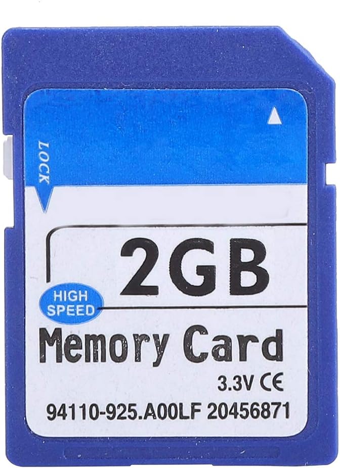SD Card, Flash Memory Card Secure Digital Memory Cards Data Storage Fast Read Speed 90MB/s for Cameras SLR Music Photos Storage(2GB) - Image 1