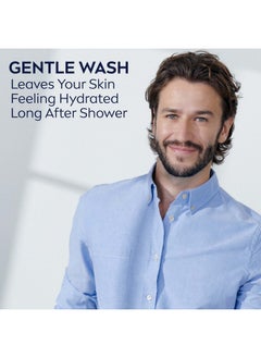 NIVEA MEN NIVEA MEN Maximum Hydration Body Wash with Aloe Vera, Long-Lasting Hydrating Body Wash for Men, 3 Pack of 16.9 Fl Oz Bottles  - Image 3