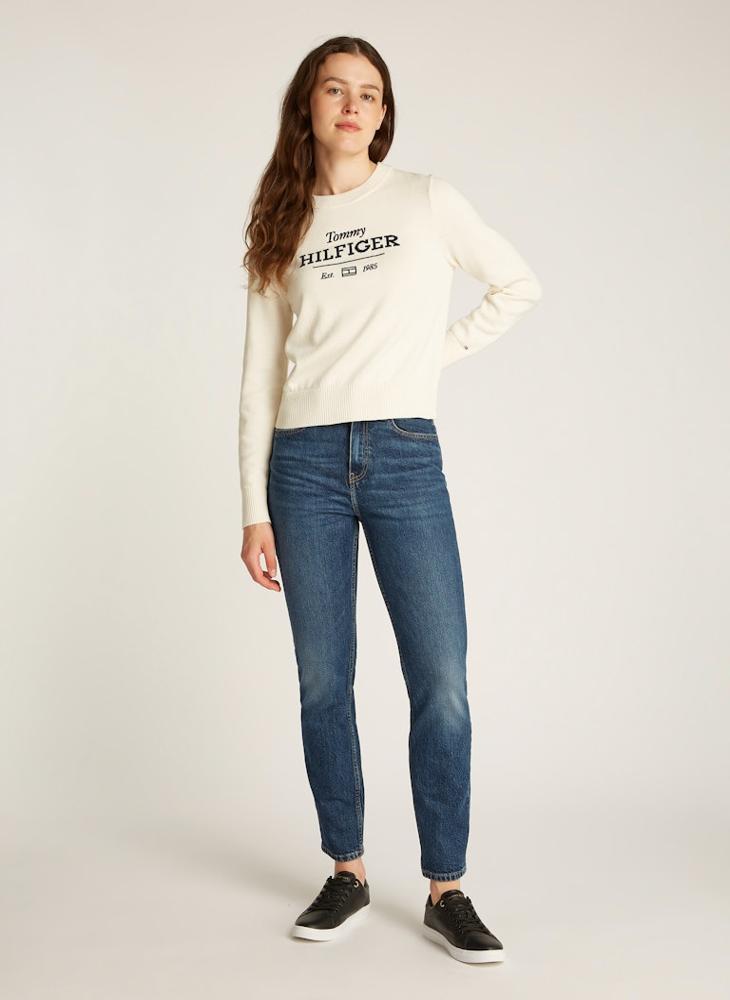 TOMMY HILFIGER Logo Crew Neck Sweaters  - Image 4