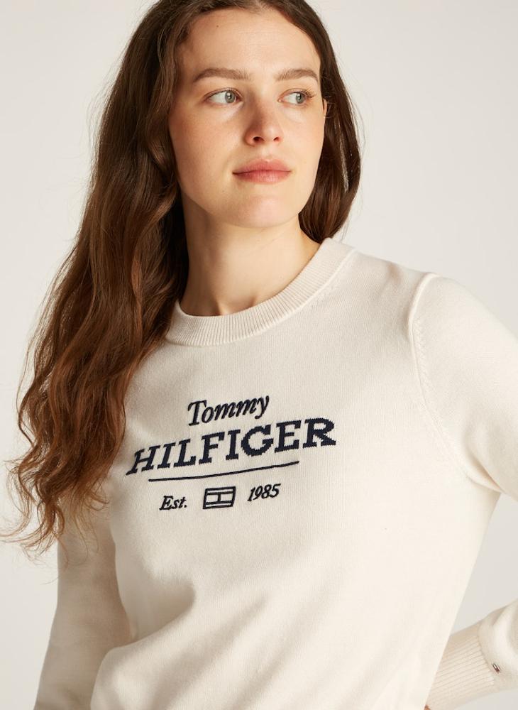 TOMMY HILFIGER Logo Crew Neck Sweaters  - Image 3
