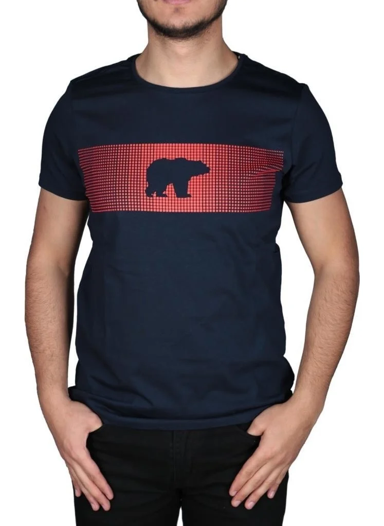 باد بير Men's Printed T-Shirt