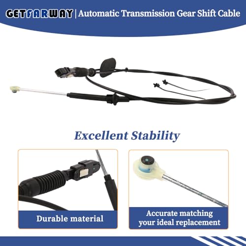 Getfarway كابل نقل الحركة الأوتوماتيكي Getfarway 15037353 متوافق مع شيفروليه C1500 C2500 C3500 وجي إم سي يوكون - Image 5