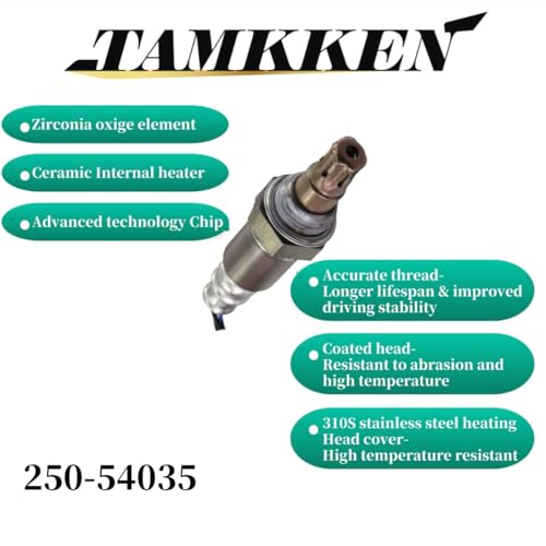 TAMKKEN 250-54035 O2 Oxygen Sensor Fit for Nissan 2009-2019 GT-R 3.8L, 2008-2013 Rogue Altima 2.5L, 25054035,Upstream - Image 2