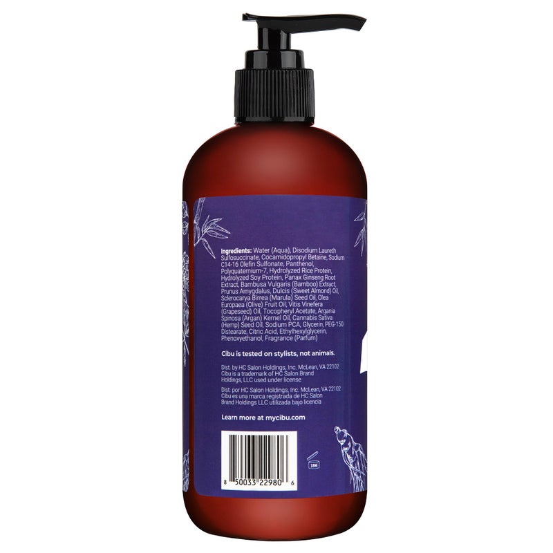 CIBU Volumizing Shampoo for Fine Thin Hair - Hair Thickening Shampoo for Women and Men - Anti Breakage and Nutrient Rich - 11.83oz - Image 2