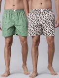 Joven Bone beige and Jade Green