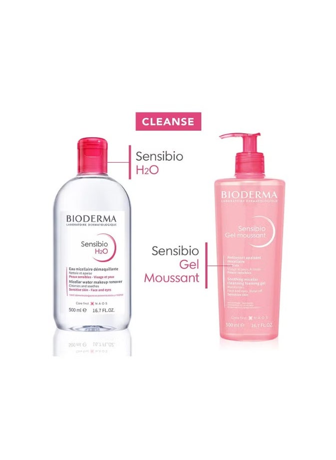Bioderma Sensibio Gel Moussant Cleansing Foaming 500ml  - Image 3