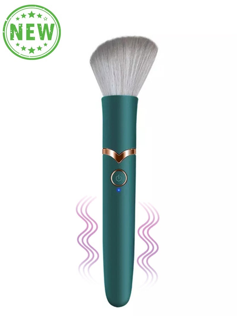 Captaintech Electric Sports Massage Relaxation Accessories Portable Quiet and Comfortable Electric Hand-held Ladies Massager Brush with 10 Adjustable Gears Vibration Massage Brush for Relaxing Time  - Image 1
