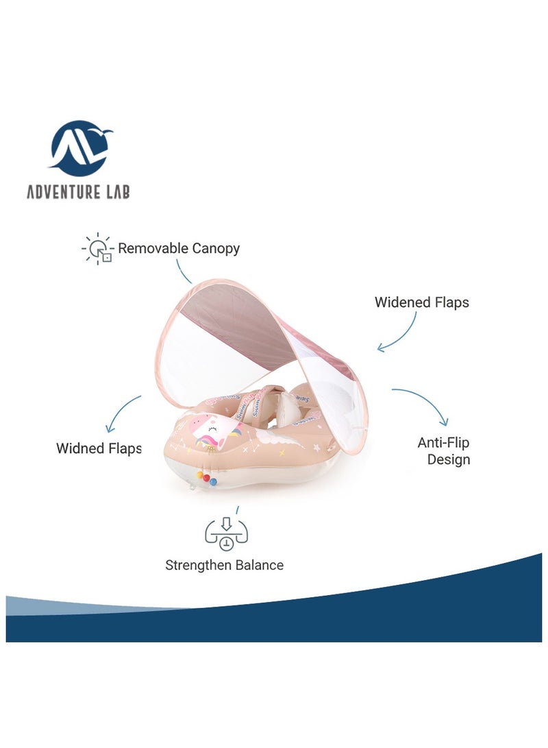 سويمبوبو عوامة سباحة للأطفال من سويمبوبو مع مقعد - عوامة سباحة قابلة للنفخ وقابلة للتعديل للأطفال الرضع والأطفال الصغار - Image 2