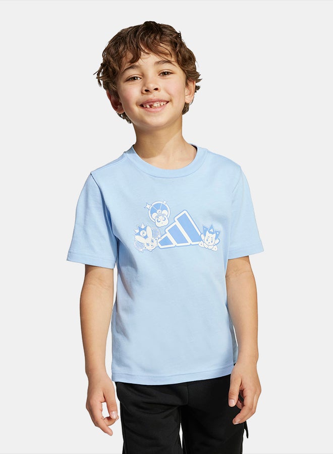 Adidas Anime Pets Graphic T-Shirt Kids - Image 2