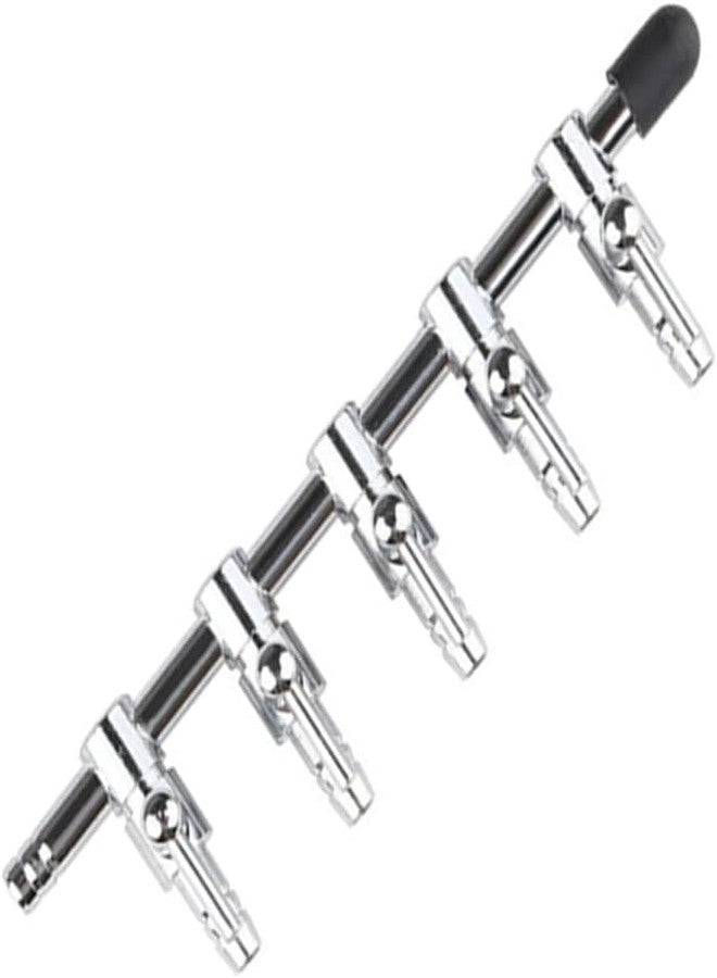 bnafes صمام تحكم بتدفق الهواء خماسي الاتجاهات من bnafes مع موصل أنبوب هواء لحوض أسماك الزينة - Image 4