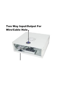 Sanmark Sanmark 2U CCTV DVR RackServerNVRNetwork Protector Rack Transparent Glass Door with 3 Power Socket Plug Cabinet Box Metal 2U Size40cm X 40cm X 15cm  - Image 3