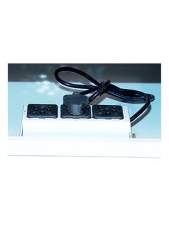 Sanmark Sanmark 2U CCTV DVR RackServerNVRNetwork Protector Rack Transparent Glass Door with 3 Power Socket Plug Cabinet Box Metal 2U Size40cm X 40cm X 15cm  - Image 4