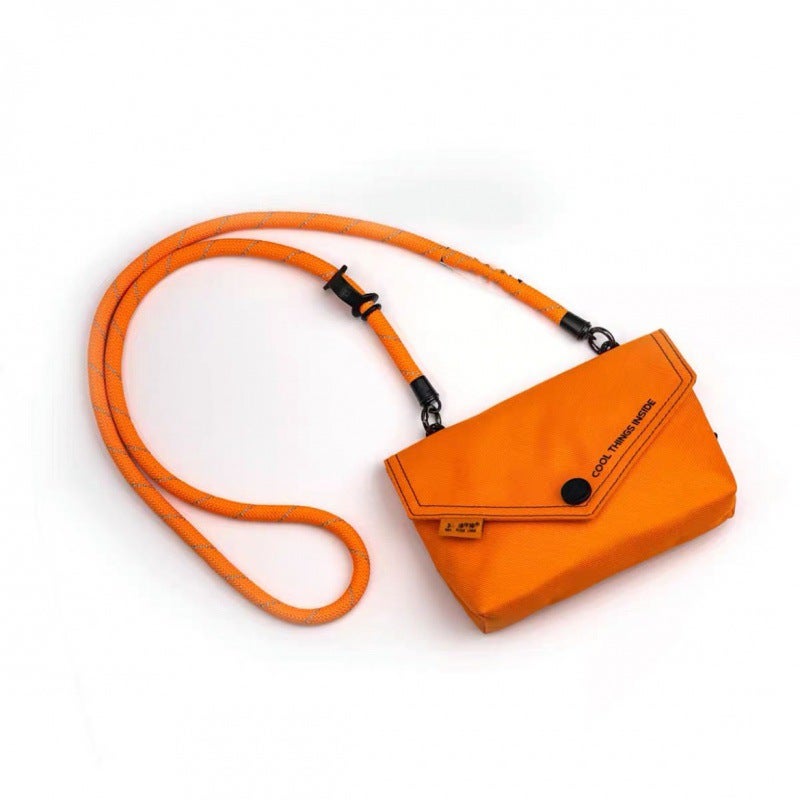 Nocoque Fashion Brand Mini Messenger Bag One Rope Dual-Use All-Match Outdoor Nylon Bag Niche Mobile Phone Pouch - Image 5
