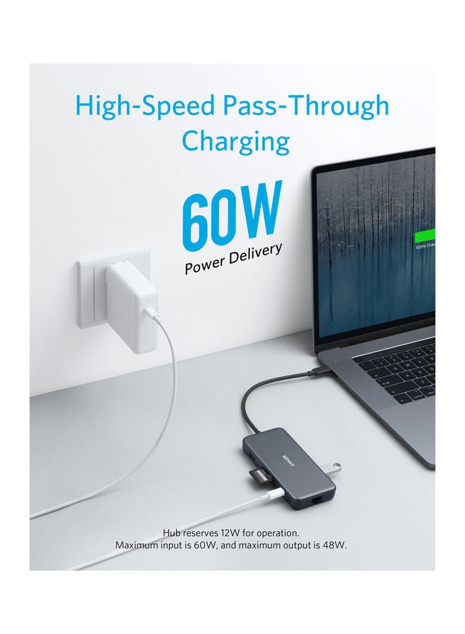 Anker 7 In 1 PowerExpand+ USB-C Hub Adapter For MacBook Pro/Chromebook/XPS - Image 5