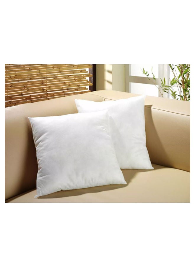 Hotel Linen Klub Cushion Filler Pack of 2pcs- Fabric: Non Woven , Filling 700grams Non Siliconized Fiber - Size : 65 x 65cm  - Image 1